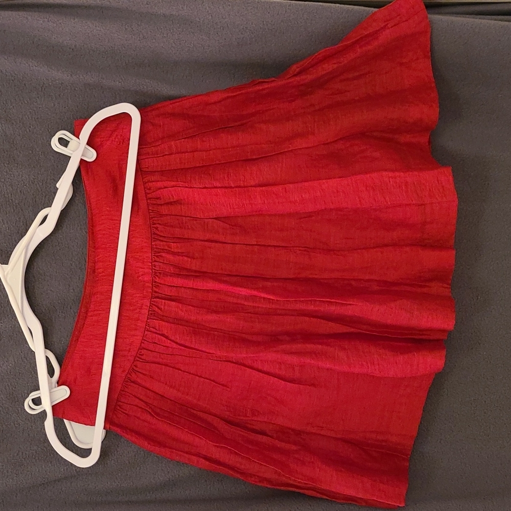 Express Skirt Red